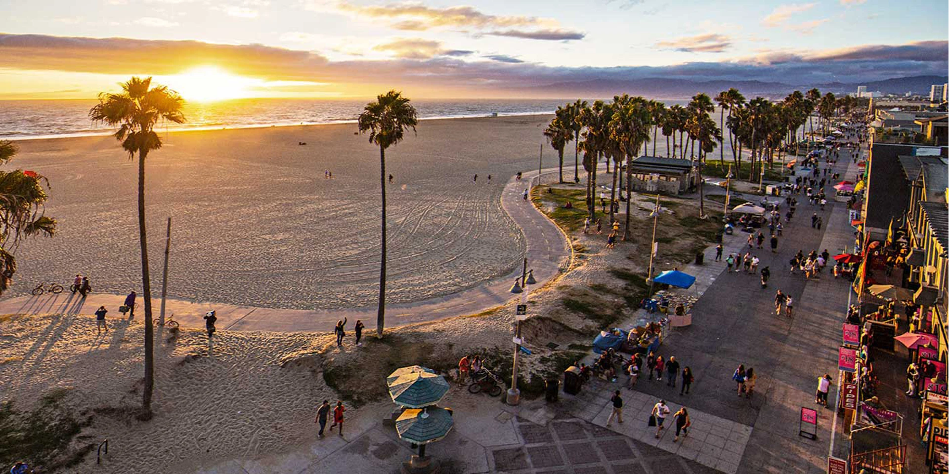 View from Hotel Erwin, Venice Beach, CA View from Hotel Erwin, Venice Beach, CA