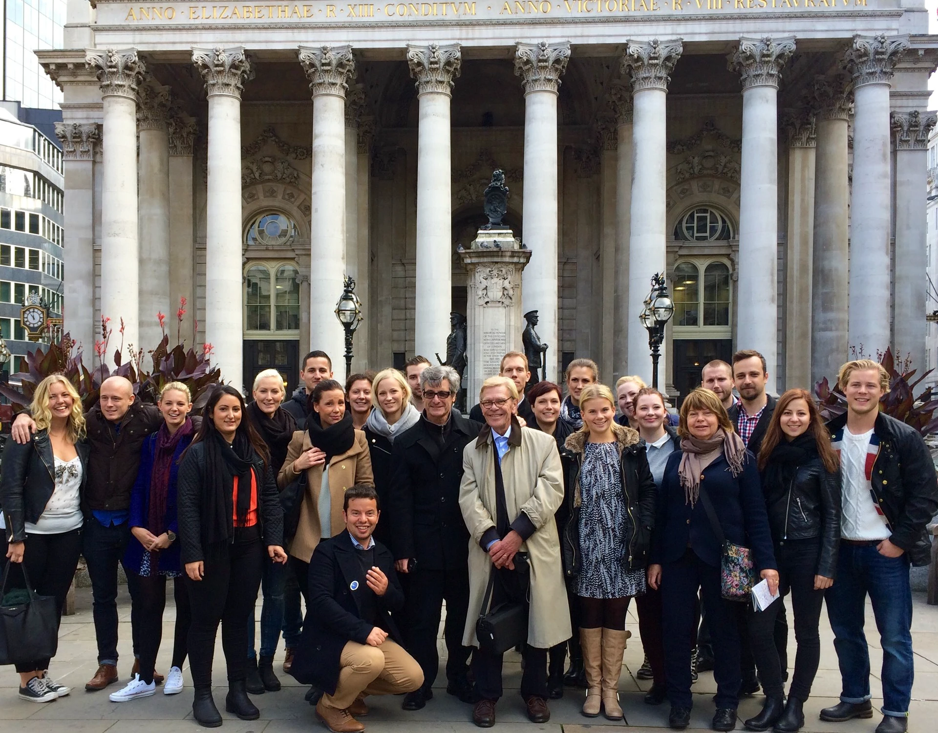 Mace with Swedish students on a Nordic Law Tour in London Mace with Swedish students on a Nordic Law Tour in London
